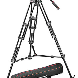 Manfrotto MVH502A and 546GB-1 Fluid Head Tripod
