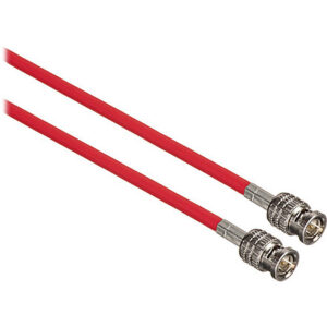 Canare 100 ft HD-SDI Video Coaxial Cable (Red)