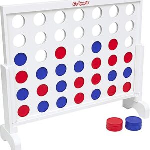 3 Foot Width Giant Wooden 4 in a Row Game