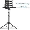 (1) Projector Stand,Laptop Tripod Stand Adjustable Height 17.7 to 47.2 Inch